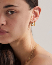 Load image into Gallery viewer, Kirstin Ash Echo Hoops - Gold