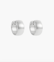 Load image into Gallery viewer, Kirstin Ash Vera Hoops Silver