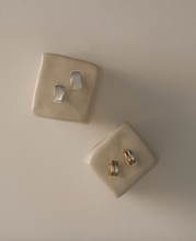 Load image into Gallery viewer, Kirstin Ash Vera Hoops Silver