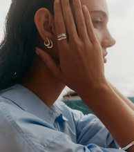 Load image into Gallery viewer, Kirstin Ash Arise Hoops - Silver