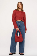 Load image into Gallery viewer, Zulu &amp; Zephyr Petite Shoulder Bag - Red