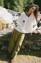 Load image into Gallery viewer, Kinga Csilla Tarot Lace Onyx Tee