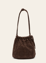 Load image into Gallery viewer, Soleil Soleil Towelling Bucket Bag - Solstice Truffle