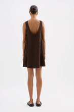 Load image into Gallery viewer, Nude Lucy Nemi Linen Dress - Chocolate