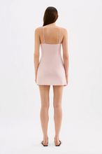 Load image into Gallery viewer, Nude Lucy Talitha Linen Mini Dress - Blush