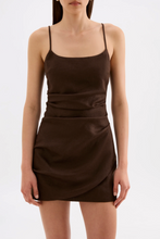 Load image into Gallery viewer, Nude Lucy Rani Linen Mini Dress
