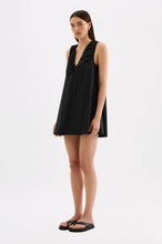 Load image into Gallery viewer, Nude Lucy Cerie Poplin Mini Dress - Black