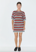 Load image into Gallery viewer, Zulu &amp; Zephyr T-shirt Knit Dress - Bold Stripe