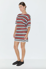 Load image into Gallery viewer, Zulu &amp; Zephyr T-shirt Knit Dress - Bold Stripe