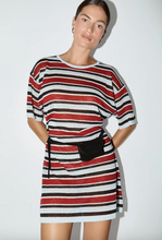 Load image into Gallery viewer, Zulu &amp; Zephyr T-shirt Knit Dress - Bold Stripe