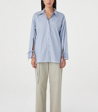 Load image into Gallery viewer, Arcaa Blair Shirt - Blue Taupe Stripe