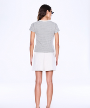 Load image into Gallery viewer, Ena Pelly Penny Baby Tee - Black/ White stripe