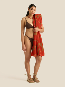 Soleil Soleil Wave Towel - Spice