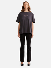 Load image into Gallery viewer, Ena Pelly Luna Oversized Tee Racer Black