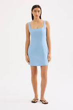 Load image into Gallery viewer, Nude Lucy Monroe Linen Mini Dress - Sky