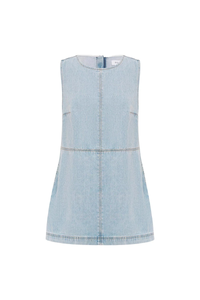 Rowie Jean Denim Mini Dress