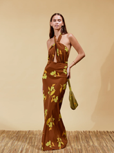 Load image into Gallery viewer, Soleil Soleil Paloma Dress - Tulp Carob