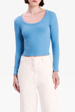 Load image into Gallery viewer, Nude Lucy Organic Rib LS Tee