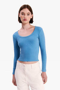 Nude Lucy Organic Rib LS Tee