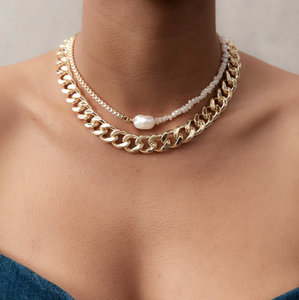 F+H Currents Pearl Choker