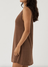 Load image into Gallery viewer, Arcaa Brie Shift Dress - Chocolate
