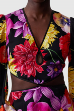 Load image into Gallery viewer, The Wolf Gang Orella Maxi - Blooms Noir